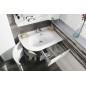 Sapho Pulse - Meuble lavabo d´angle, 750x520x450 mm, version gauche, blanc/anthracite PU076-3034 Sapho Pulse - Meuble lavabo d´angle, 750x520x450 mm, version gauche, blanc/anthracite PU076-3034