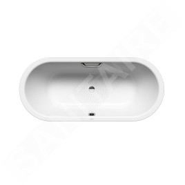 Kaldewei Ambiente - Classic Duo Oval 113, 1700x750 mm, avec trous pour les poignées, antidérapant, blanc 291410220001