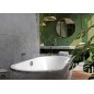Kaldewei Ambiente - Classic Duo Oval 113, 1700x750 mm, avec trous pour les poignées, antidérapant, blanc 291410220001 Kaldewei Ambiente - Classic Duo Oval 113, 1700x750 mm, avec trous pour les poignées, antidérapant, blanc 291410220001