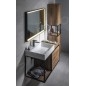 Sapho Skara - Meuble lavabo, 1000x495x465 mm, Collingwood chêne/noir mat CG004-1919 Sapho Skara - Meuble lavabo, 1000x495x465 mm, Collingwood chêne/noir mat CG004-1919