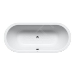 Kaldewei Ambiente - Baignoire ovale Classic Duo Oval 111, 1800x800 mm, antidérapante sur toute la surface, blanche 291234010001
