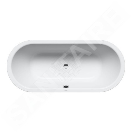 Kaldewei Ambiente - Baignoire ovale Classic Duo Oval 111, 1800x800 mm, antidérapante, effet Perl, blanc 291230003001