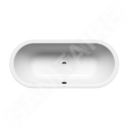 Kaldewei Ambiente - Classic Duo Oval 116, 1700x700 mm, antidérapant, effet perl, blanc 292630003001