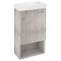 Sapho Latus - Meuble lavabo, 300x530x165 mm, chêne Mocca LT711-1212 Sapho Latus - Meuble lavabo, 300x530x165 mm, chêne Mocca LT711-1212