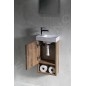 Sapho Latus - Meuble lavabo, 300x530x165 mm, chêne Mocca LT711-1212 Sapho Latus - Meuble lavabo, 300x530x165 mm, chêne Mocca LT711-1212