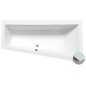 Polysan Baignoires - Baignoire asymétrique Andra Slim R, 1800 x 900 x 450 mm, blanc 78771S Polysan Baignoires - Baignoire asymétrique Andra Slim R, 1800 x 900 x 450 mm, blanc 78771S