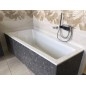 Polysan Baignoires - Baignoire asymétrique Andra Slim L, 1800 x 900 x 450 mm, blanc 72872S