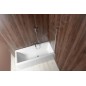 Aqualine Vilma - Pare-baignoire 600x1400 mm, droite, verre BRICK AQ6018P Aqualine Vilma - Pare-baignoire 600x1400 mm, droite, verre BRICK AQ6018P