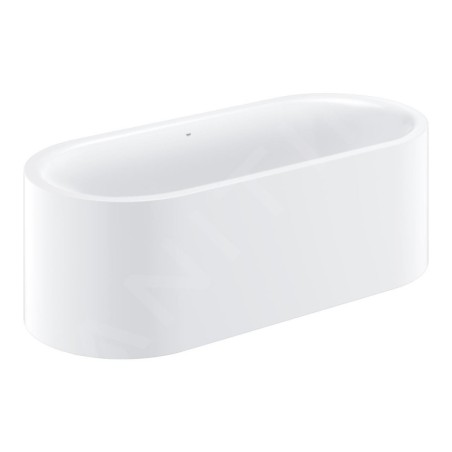 Grohe Essence - Baignoire autoportante 1800x800 mm avec déversoir, blanc alpin 39729000