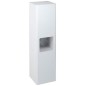 Sapho Ella - Armoire haute 350x1400x300 mm, blanc EL350-3030