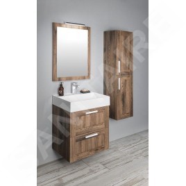 Sapho Amia - Armoire haute 350x1380x300 mm, chêne Collingwood AM020-1919