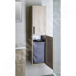Sapho Amia - Armoire haute 350x1400x300 mm, chêne Texas AM020-2020