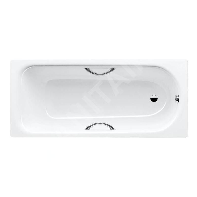 Kaldewei Advantage - Baignoire rectangulaire Saniform Plus Star 333, 1600x750 mm, avec trous pour poignées, blanc 133300010001 Kaldewei Advantage - Baignoire rectangulaire Saniform Plus Star 333, 1600x750 mm, avec trous pour poignées, blanc 133300010001