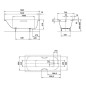 Kaldewei Advantage - Baignoire rectangulaire Saniform Plus Star 333, 1600x750 mm, avec trous pour poignées, blanc 133300010001 Kaldewei Advantage - Baignoire rectangulaire Saniform Plus Star 333, 1600x750 mm, avec trous pour poignées, blanc 133300010001