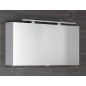 Sapho Cloe - Armoire miroir avec éclairage LED, 1000x500x180 mm, blanc CE100-0030 Sapho Cloe - Armoire miroir avec éclairage LED, 1000x500x180 mm, blanc CE100-0030