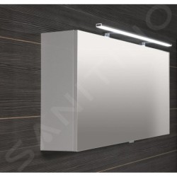 Sapho Cloe - Armoire miroir avec éclairage LED, 1000x500x180 mm, blanc CE100-0030