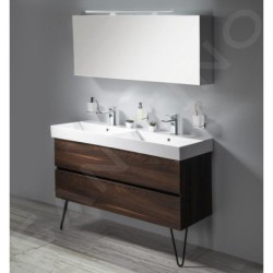 Sapho Cloe - Armoire miroir avec éclairage LED, 1200x500x180 mm, blanc CE120-0030