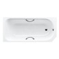Kaldewei Advantage - Baignoire rectangulaire Saniform V4 Star 332, 1600x700 mm, avec trous pour poignées, blanc 134300010001 Kaldewei Advantage - Baignoire rectangulaire Saniform V4 Star 332, 1600x700 mm, avec trous pour poignées, blanc 134300010001