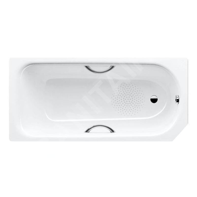 Kaldewei Advantage - Baignoire rectangulaire Saniform V4 Star 332, 1600x700 mm, avec trous pour poignées, antidérapante, Kaldewei Advantage - Baignoire rectangulaire Saniform V4 Star 332, 1600x700 mm, avec trous pour poignées, antidérapante,