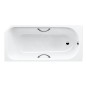 Kaldewei Advantage - Baignoire rectangulaire Saniform V2 Star 332, 1600x700 mm, avec trous pour poignées, antidérapante, Kaldewei Advantage - Baignoire rectangulaire Saniform V2 Star 332, 1600x700 mm, avec trous pour poignées, antidérapante,