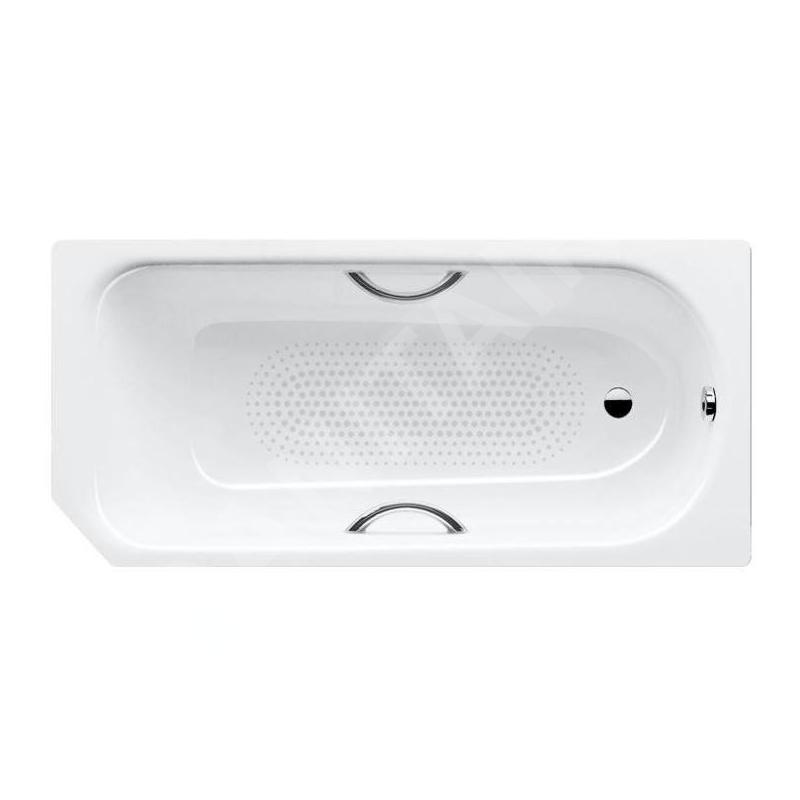 Kaldewei Advantage - Baignoire rectangulaire Saniform V1 Star 332, 1600x700 mm, avec trous pour poignées, antidérapant sur Kaldewei Advantage - Baignoire rectangulaire Saniform V1 Star 332, 1600x700 mm, avec trous pour poignées, antidérapant sur