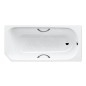 Kaldewei Advantage - Baignoire rectangulaire Saniform V1 Star 332, 1600x700 mm, avec trous pour poignées, antidérapant sur Kaldewei Advantage - Baignoire rectangulaire Saniform V1 Star 332, 1600x700 mm, avec trous pour poignées, antidérapant sur