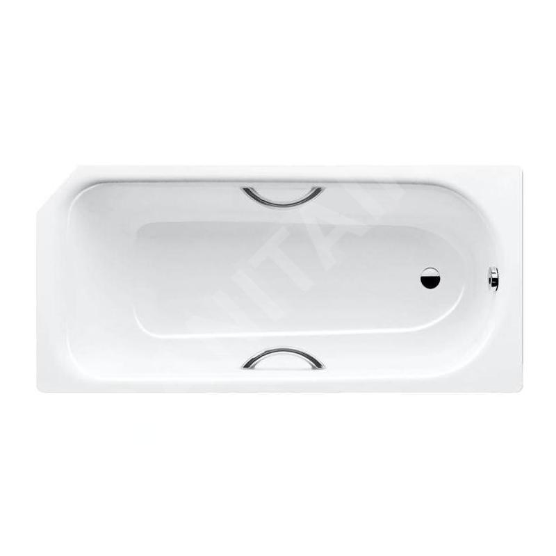 Kaldewei Advantage - Baignoire rectangulaire Saniform V2 Star 332, 1600x700 mm, avec trous pour poignées, blanc 134100010001 Kaldewei Advantage - Baignoire rectangulaire Saniform V2 Star 332, 1600x700 mm, avec trous pour poignées, blanc 134100010001