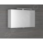 Sapho Cloe - Armoire miroir avec éclairage LED, 800x500x180 mm, blanc CE080-0030 Sapho Cloe - Armoire miroir avec éclairage LED, 800x500x180 mm, blanc CE080-0030