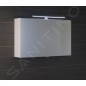 Sapho Cloe - Armoire miroir avec éclairage LED, 800x500x180 mm, blanc CE080-0030 Sapho Cloe - Armoire miroir avec éclairage LED, 800x500x180 mm, blanc CE080-0030