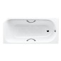 Kaldewei Advantage - Baignoire rectangulaire Saniform V2 Star 332, 1600x700 mm, avec trous pour poignées, antidérapant sur Kaldewei Advantage - Baignoire rectangulaire Saniform V2 Star 332, 1600x700 mm, avec trous pour poignées, antidérapant sur