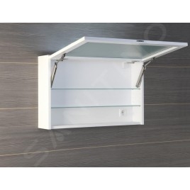 Sapho Cloe - Armoire miroir avec éclairage LED, 800x500x180 mm, blanc CE080-0030