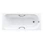 Kaldewei Advantage - Baignoire rectangulaire Saniform Plus Star 337, 1800x800 mm, avec trous pour poignées, effet Perl, blanc Kaldewei Advantage - Baignoire rectangulaire Saniform Plus Star 337, 1800x800 mm, avec trous pour poignées, effet Perl, blanc
