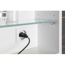 Sapho Cloe - Armoire miroir avec éclairage LED, 800x500x180 mm, blanc CE080-0030