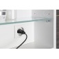Sapho Cloe - Armoire miroir avec éclairage LED, 800x500x180 mm, blanc CE080-0030 Sapho Cloe - Armoire miroir avec éclairage LED, 800x500x180 mm, blanc CE080-0030