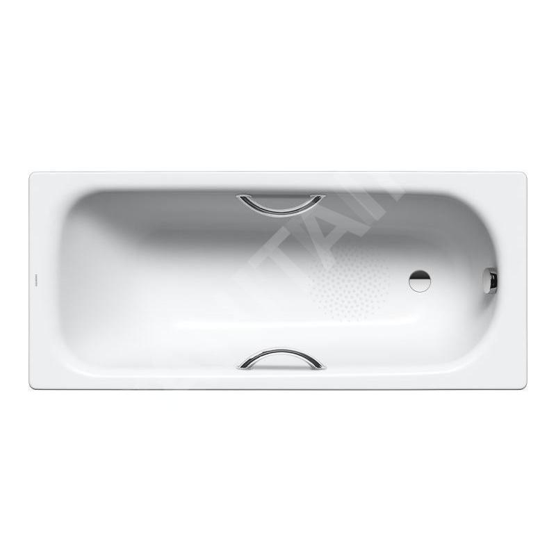 Kaldewei Advantage - Baignoire Saniform Star 338, 1750x750 mm, avec trous pour les poignées, antidérapante, effet Perl, blanche Kaldewei Advantage - Baignoire Saniform Star 338, 1750x750 mm, avec trous pour les poignées, antidérapante, effet Perl, blanche