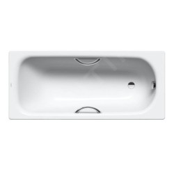 Kaldewei Advantage - Baignoire Saniform Star 338, 1750x750 mm, avec trous pour poignées, blanc 133800010001
