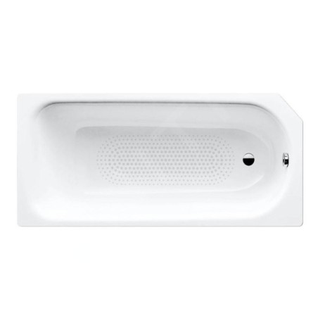 Kaldewei Advantage - Baignoire rectangulaire Saniform V3 362-1, 1600x700 mm, antidérapante sur toute la surface, effet Perl,