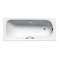 Kaldewei Advantage - Baignoire rectangulaire Saniform Plus Star 335, 1700 x 700 mm, avec trous pour poignées, antidérapante, Kaldewei Advantage - Baignoire rectangulaire Saniform Plus Star 335, 1700 x 700 mm, avec trous pour poignées, antidérapante,