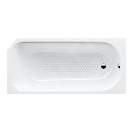 Kaldewei Advantage - Baignoire rectangulaire Saniform V2 362-1, 1600x700 mm, antidérapante sur toute la surface, effet Perl,