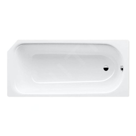 Kaldewei Advantage - Baignoire rectangulaire Saniform V2 362-1, 1600x700 mm, effet perl, blanc 192200013001