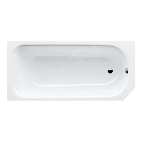 Kaldewei Advantage - Baignoire rectangulaire Saniform V4 362-1, 1600x700 mm, effet perl, blanc 192400013001