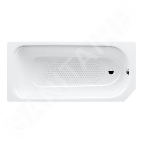 Kaldewei Advantage - Baignoire rectangulaire Saniform V4 362-1, 1600x700 mm, antidérapante sur toute la surface, effet Perl,
