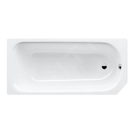 Kaldewei Advantage - Baignoire rectangulaire Saniform V4 362-1, 1600x700 mm, antidérapant, effet Perl, blanc 192430003001