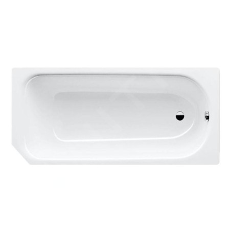 Kaldewei Advantage - Baignoire rectangulaire Saniform V1 362-1, 1600x700 mm, Perl-Effect, blanc 192100013001