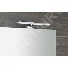 Sapho Riwa - Armoire miroir avec éclairage LED, 504x701x172 mm, blanc brillant RIW050-0030
