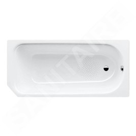 Kaldewei Advantage - Baignoire rectangulaire Saniform V1 362-1, 1600x700 mm, antidérapant, effet Perl, blanc 192130003001