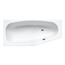 Kaldewei Advantage - Baignoire asymétrique Mini droite 834, 1570x700 mm, blanc 224400010001