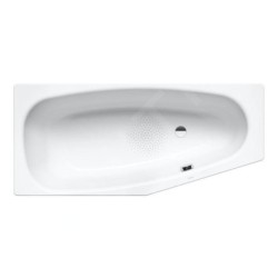 Kaldewei Advantage - Baignoire asymétrique Mini right 830, 1570x750/500 mm, antidérapant, blanc 224630000001
