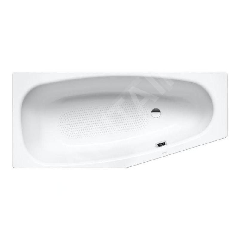 Kaldewei Advantage - Baignoire asymétrique Mini right 830, 1570x750/500 mm, antidérapant sur toute la surface, effet Perl, Kaldewei Advantage - Baignoire asymétrique Mini right 830, 1570x750/500 mm, antidérapant sur toute la surface, effet Perl,