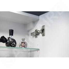 Sapho Riwa - Armoire avec miroir avec éclairage LED, 600x700x170 mm, blanc brillant RIW060-0030